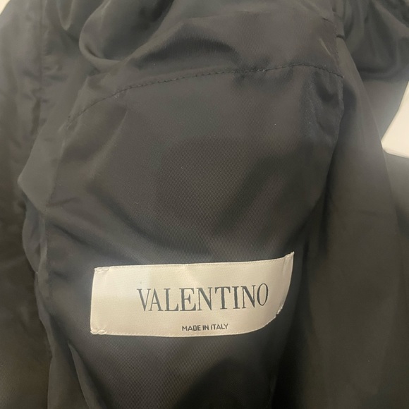 VALENTINO MENS LOGO NYLON WINDBREAKER SIZE 50/L - Picture 9 of 11